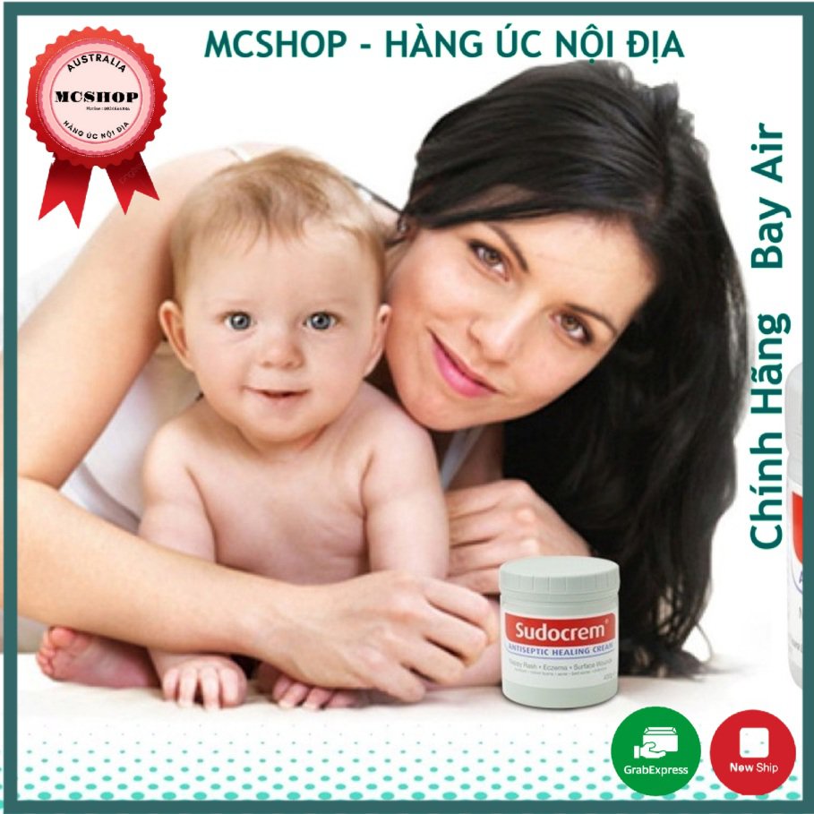 Kem chống và hăm tã SudoCrem ÚC (30g/125g/250g/400g)
