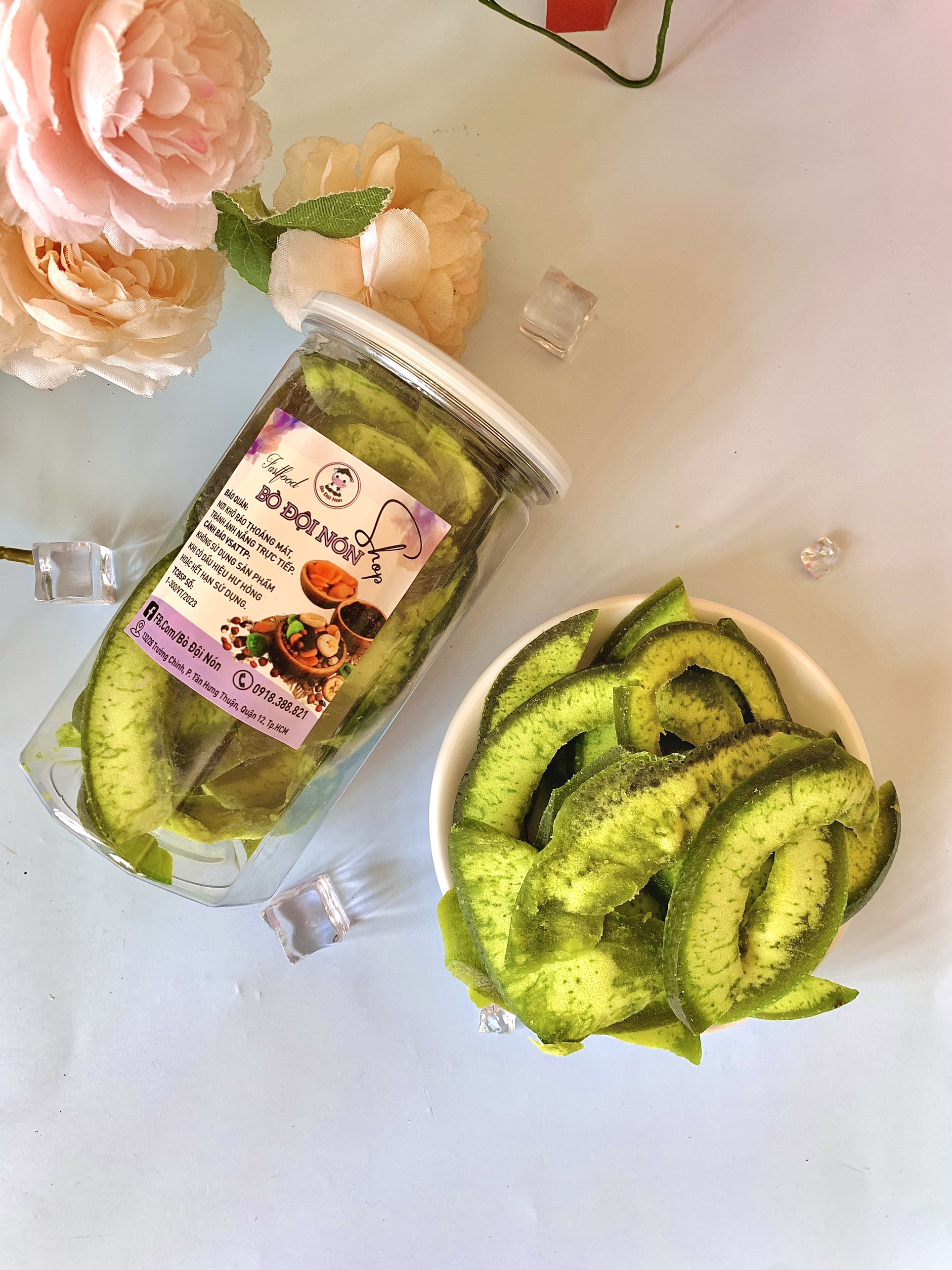 Mứt Vỏ Bưởi Xanh 300Gr BÒ ĐỘI NÓN