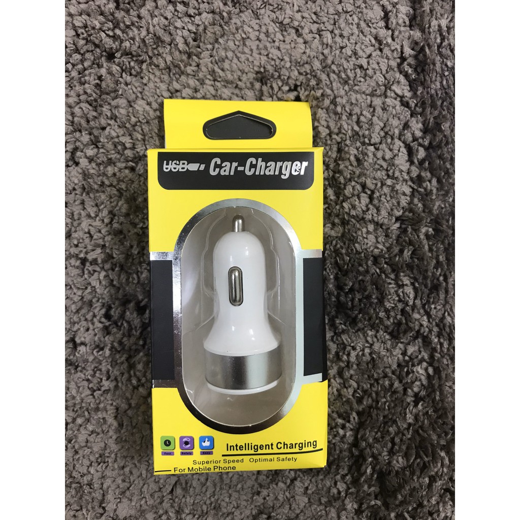 CỦ SẠC 2 CỔNG USB Đa Chức Năng 1.0A-2.0A