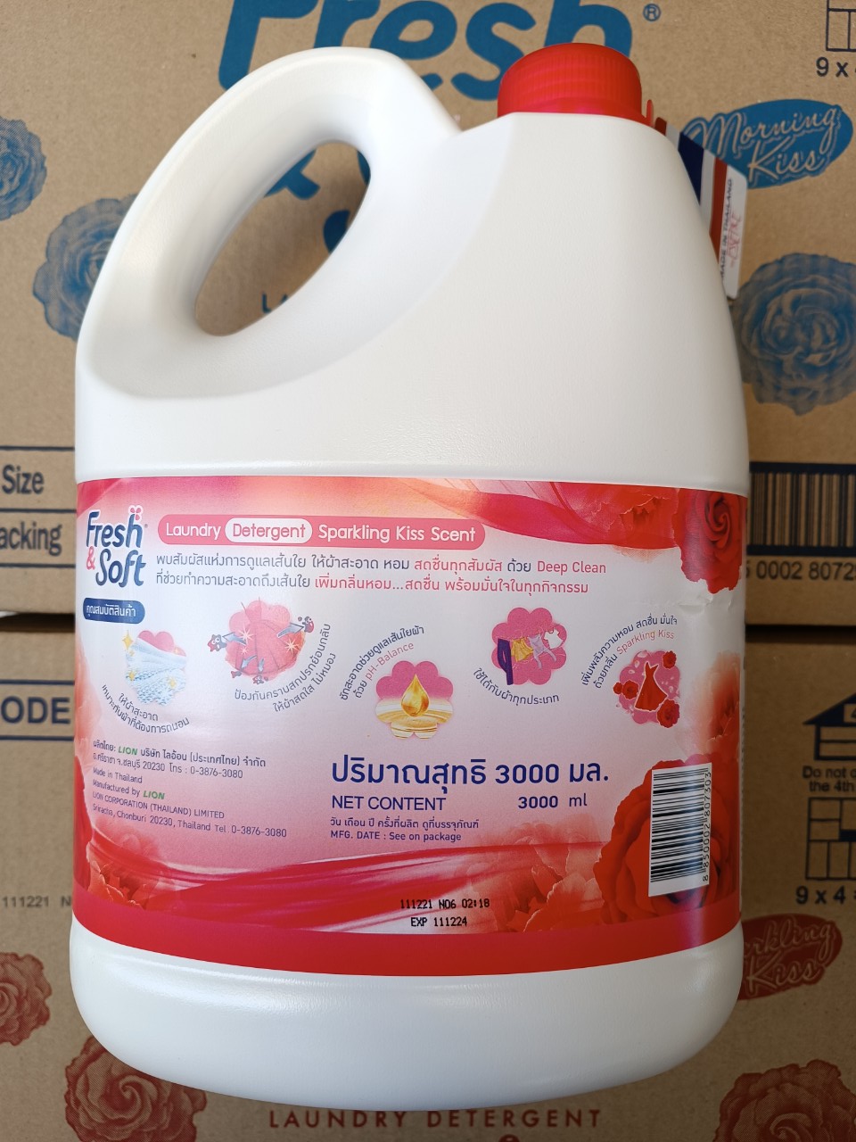Nước giặt Fresh Soft 3.5L (hàng nhập khẩu chính hãng )