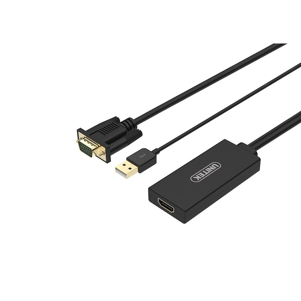 CÁP CHUYỂN ĐỔI VGA SANG HDMI UNITEK Y 8711