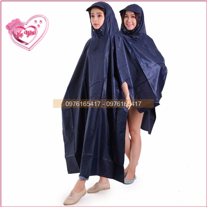 Áo Mưa 2 Đầu Loại Dày chất liệu nhựa