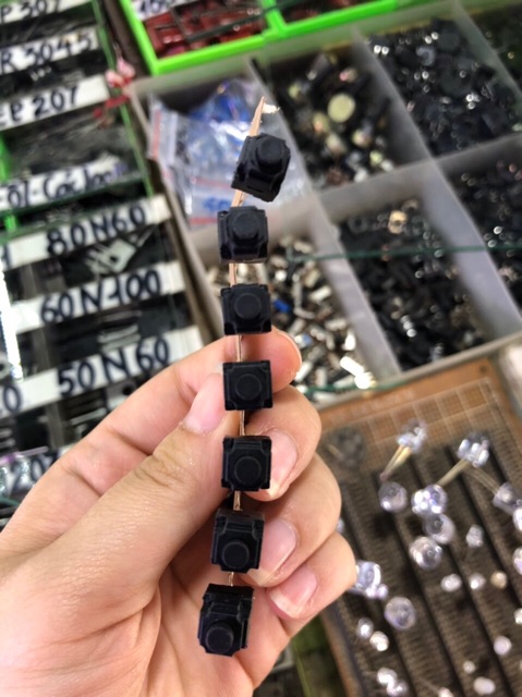 Set 5 nút bấm mạch máy giặt, nồi cơm...