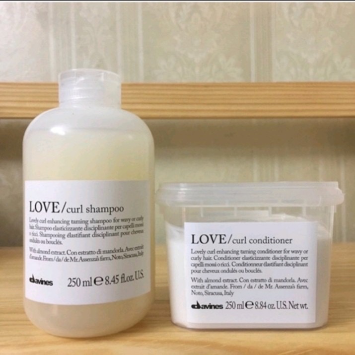 [HCM]Dầu Gội Và Xả Cho Tóc Uốn DAVINES Love Curl 250mlx2