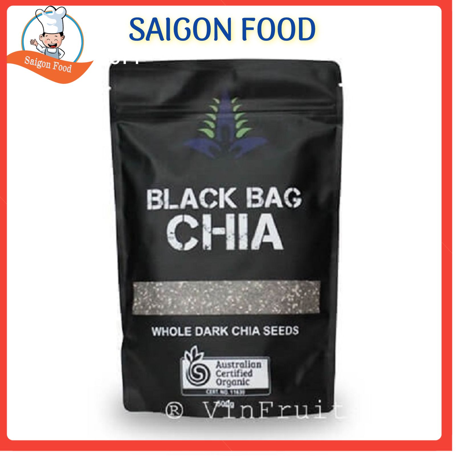 [HCM]Hạt chia BLACK BAG CHIA 500g - SAIGON FOOD