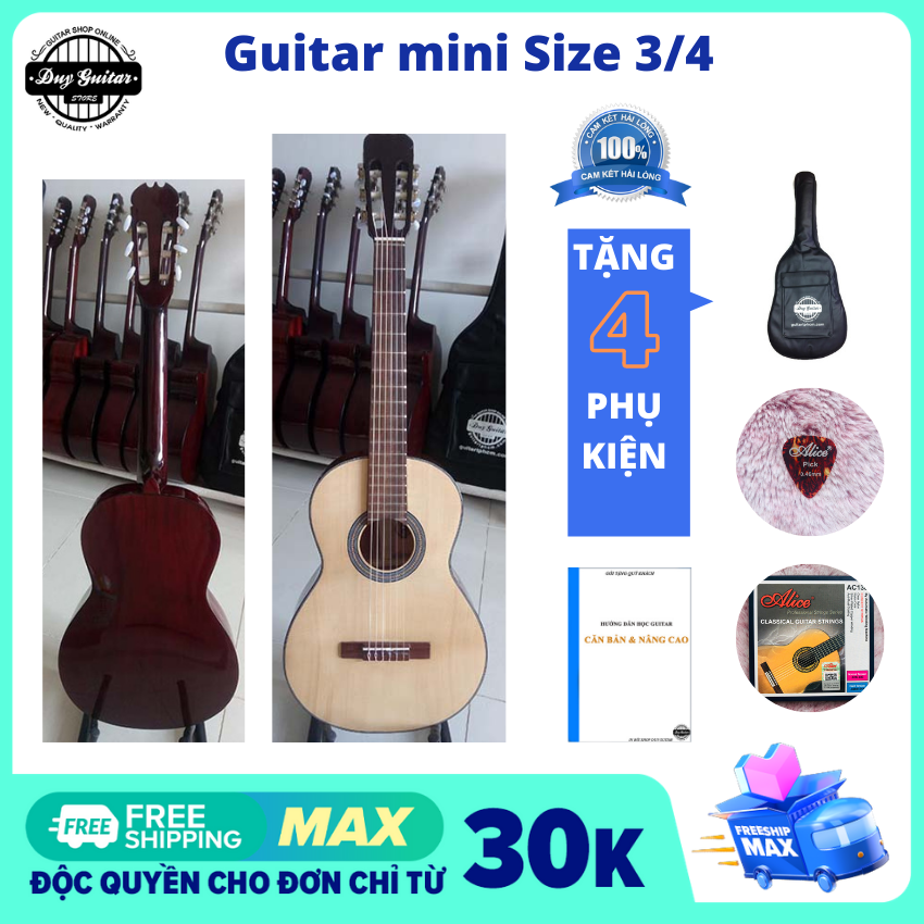 Classic guitar DC100 mini guitar trẻ em