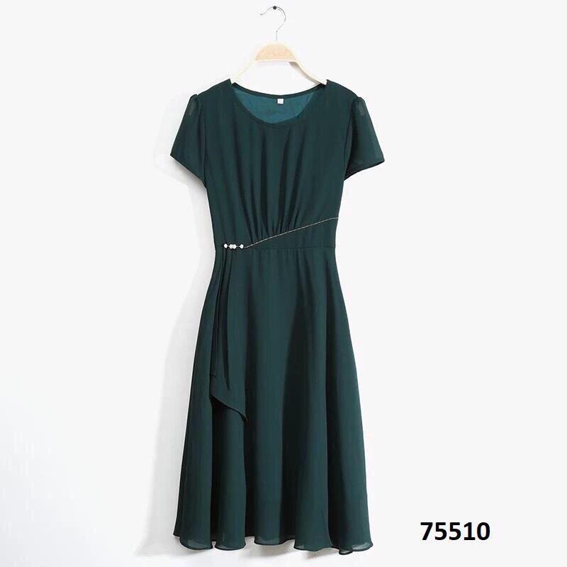Váy dự tiệc công sở đính ngọc sang trọng