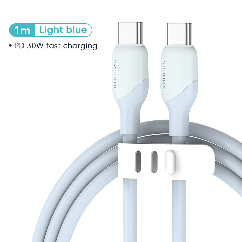 50 OFF VoucherKUULAA C94 30W Type C to Ligtning Cable for iPhone 13 pro max 12 pro max Series Fast Charging USB Type C Cable Data Cord for Macbook USB Wire Cord