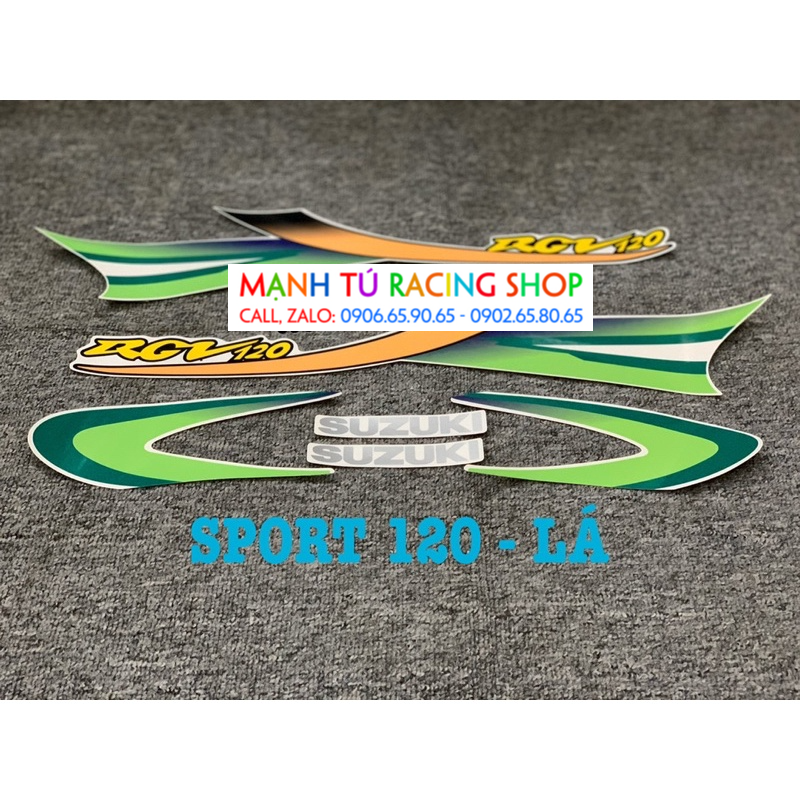 Tem sport 120 - Xipo - RGV120 ( đủ màu )