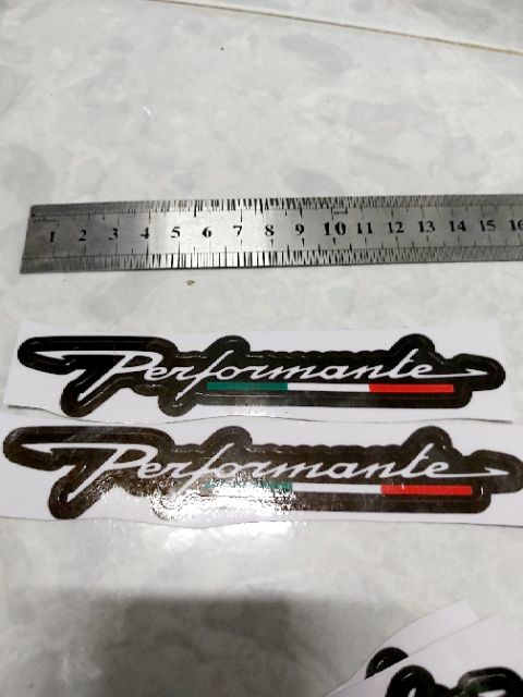 Combo 2 Tem Decal Dán Xe Performante Giá Rẻ