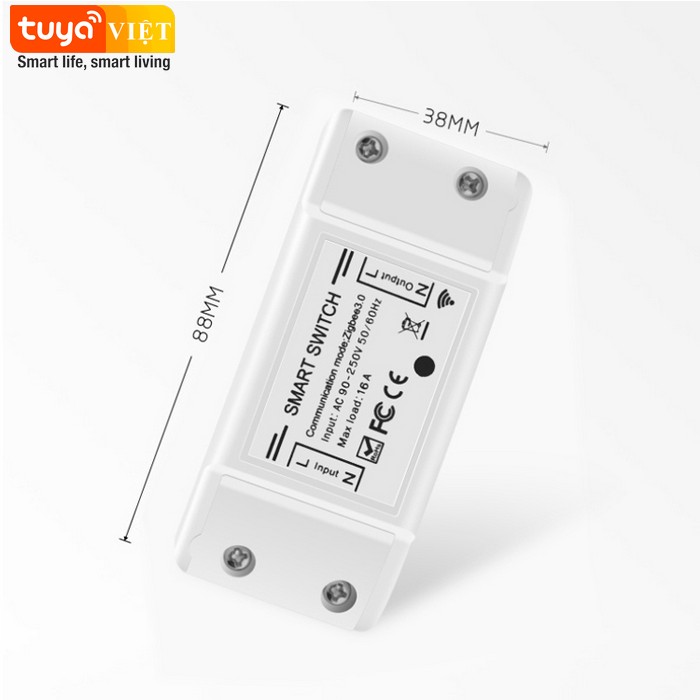 Công tắc điều khiển từ xa tuya basic, công tắc thông minh wifi tuya basic