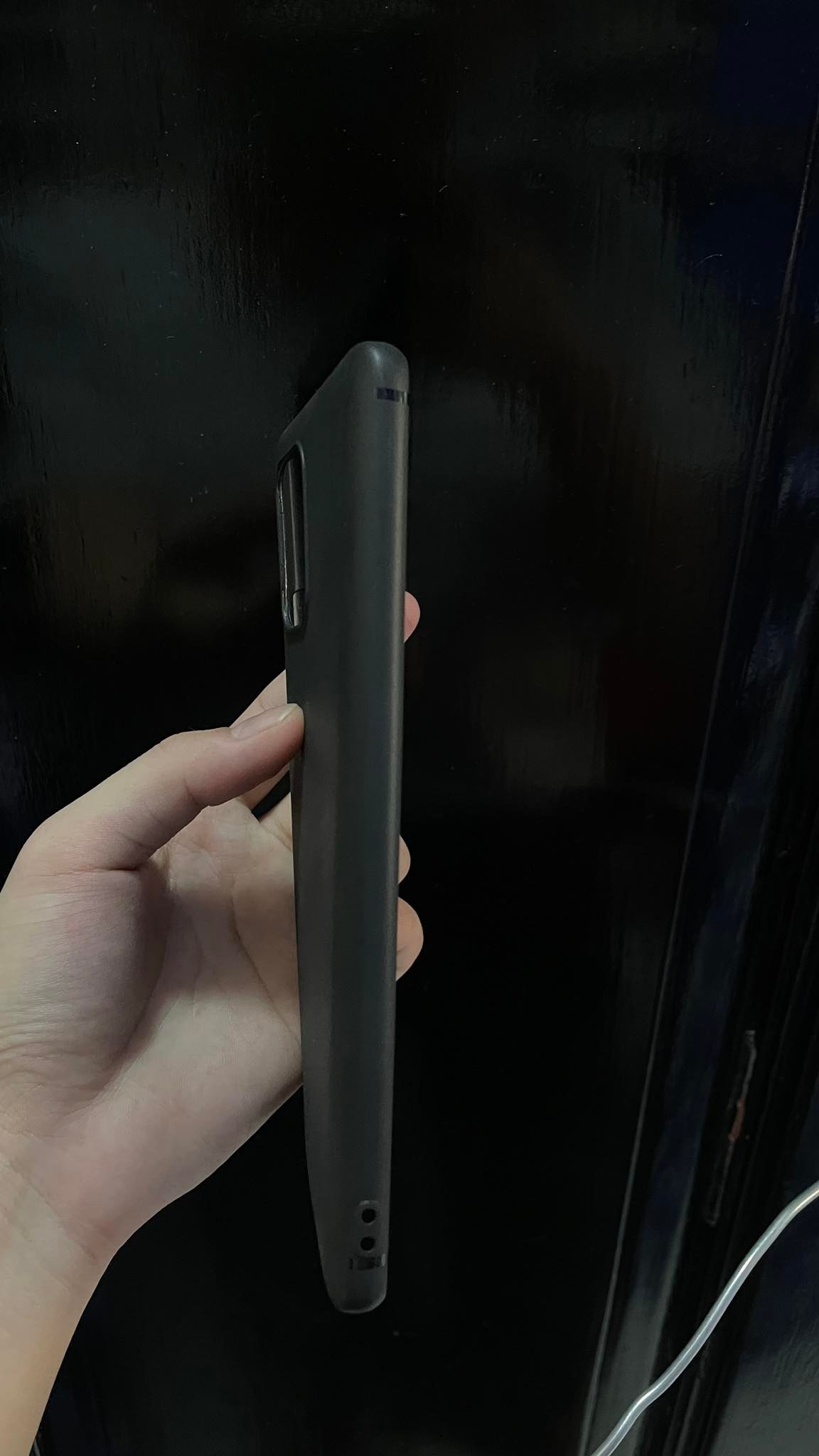 ốp lưng samsung S10 lite dẻo đen