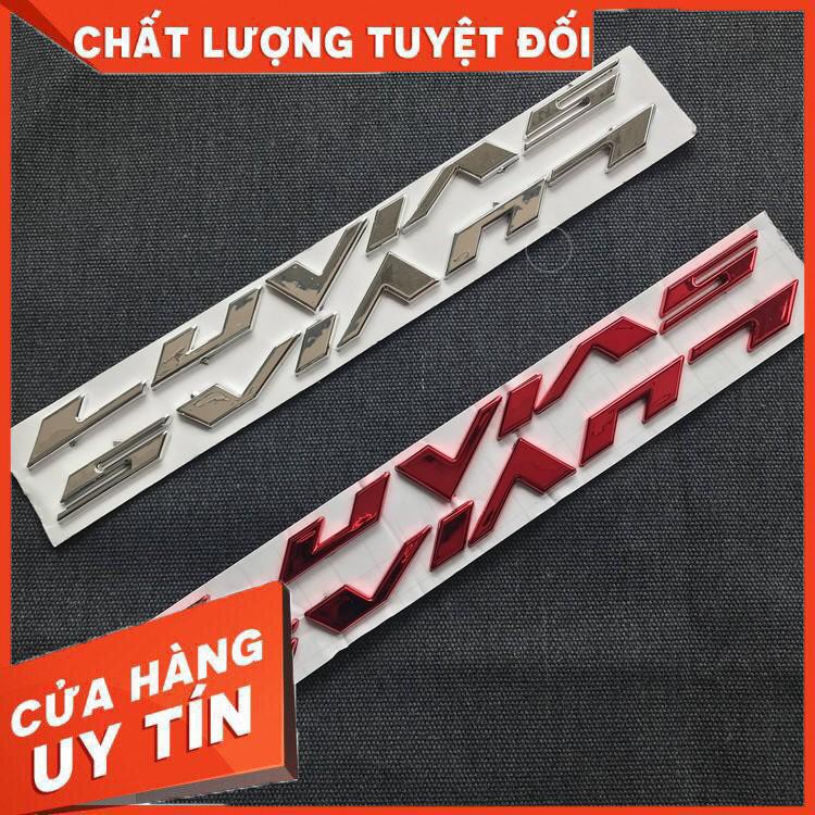 [Bao Đổi Trả] Bộ Tem Nổi Dành Cho Xe Luvias