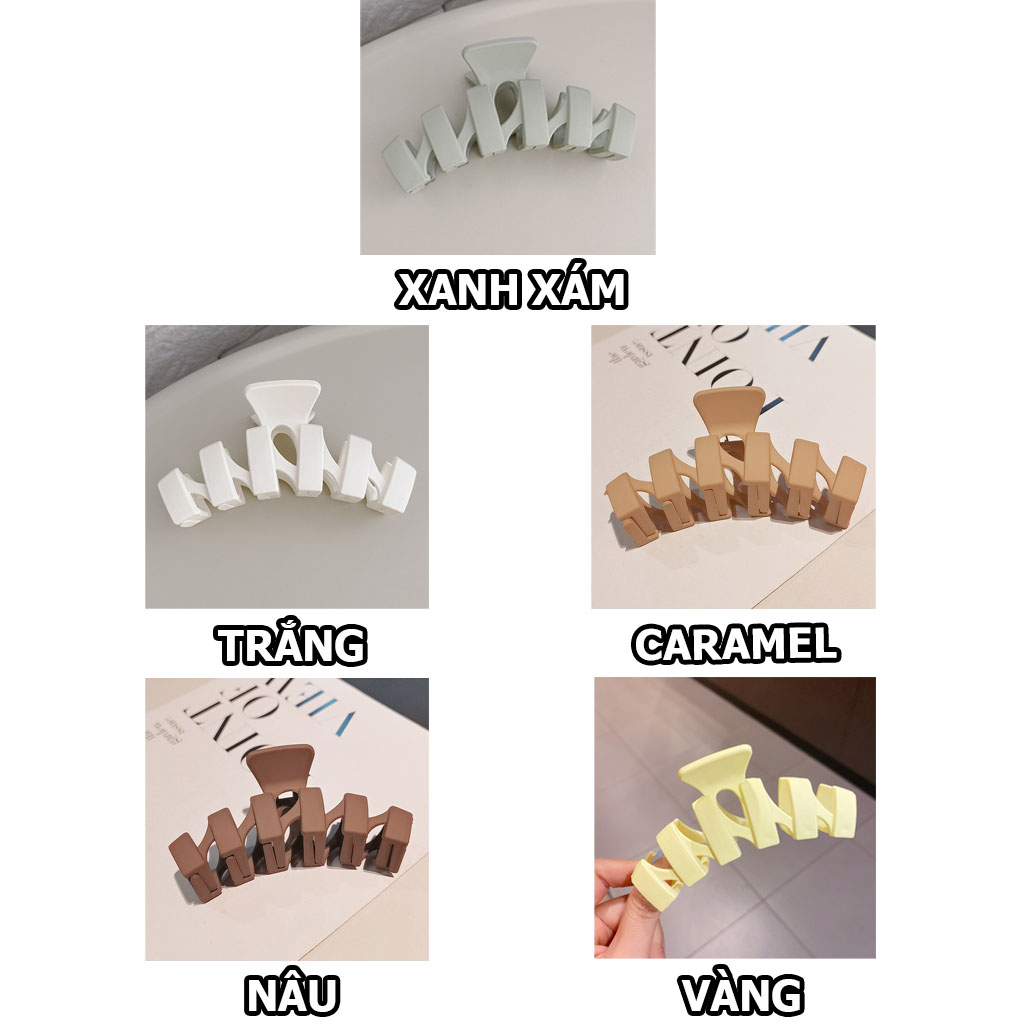 Kẹp tóc dài xoắn phong cách KT41