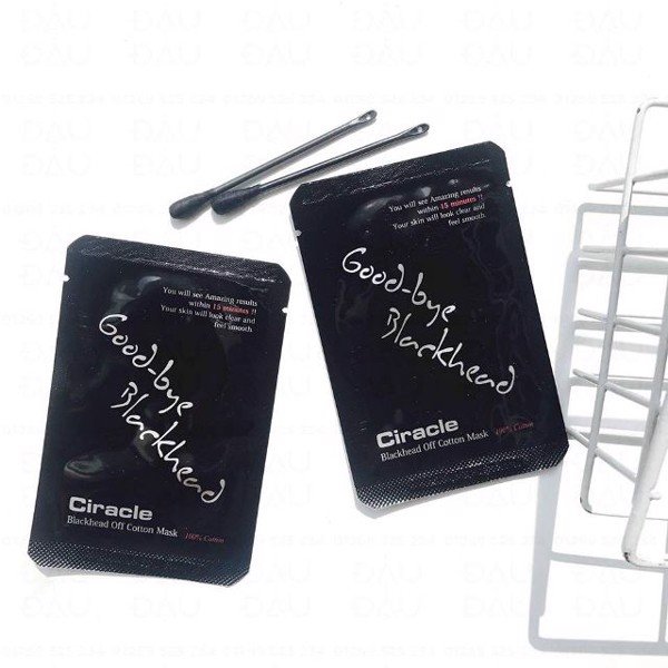 Miếng Đẩy Mụn Đầu Đen Ciracle Goodbye Blackhead Off Cotton Mask 5ml