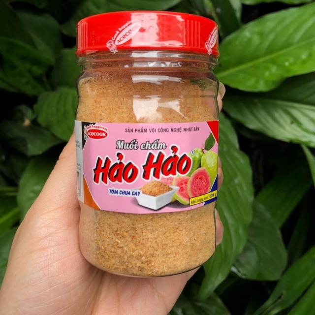 MUỐI CHẤM HẢO HẢO TÔM CHUA CAY - hũ 120gr