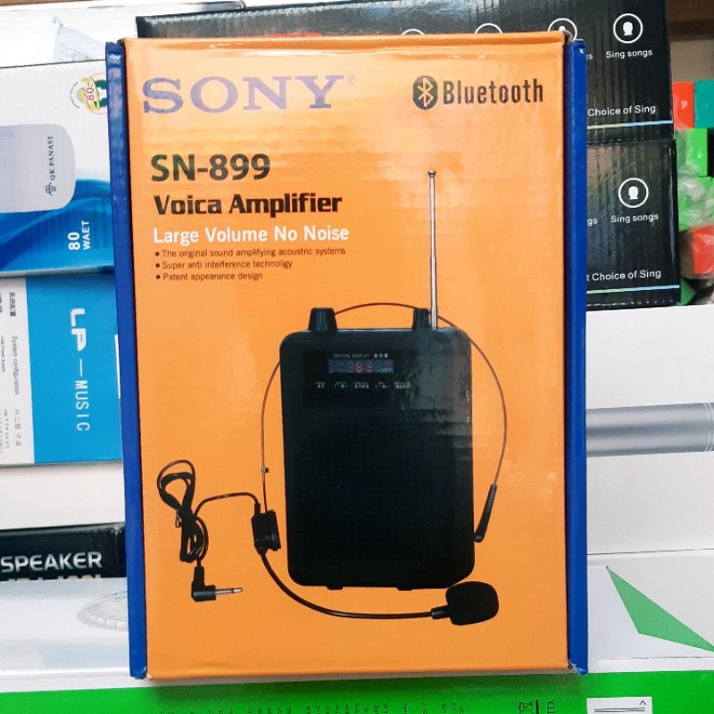Loa trợ giảng Sony SN899 Bluooth Kèm Mic Đeo Có Dây