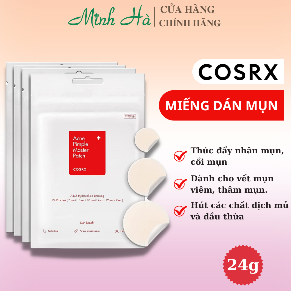 Miếng dán mụn Cosrx Acne Pimple Master Patch che mụn giảm sưng