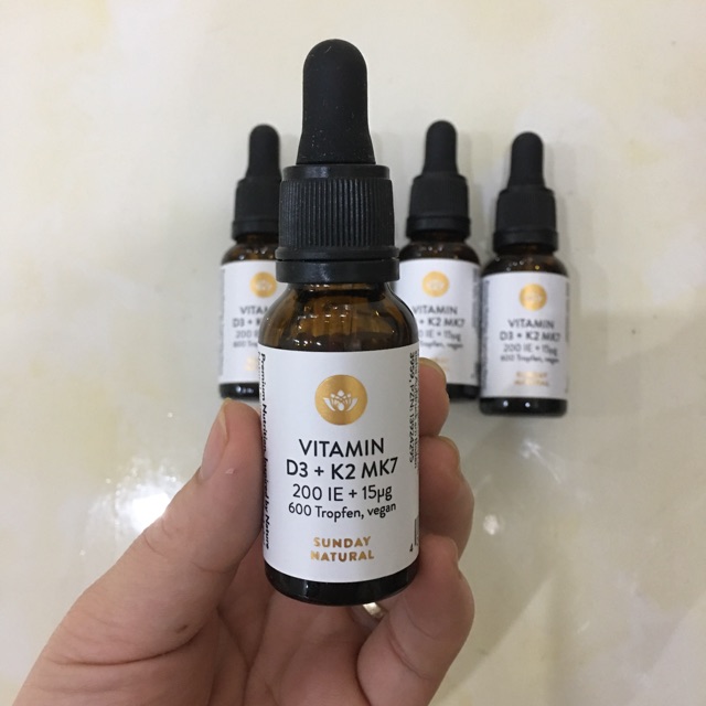 Vitamin D3K2 MK7 Đức