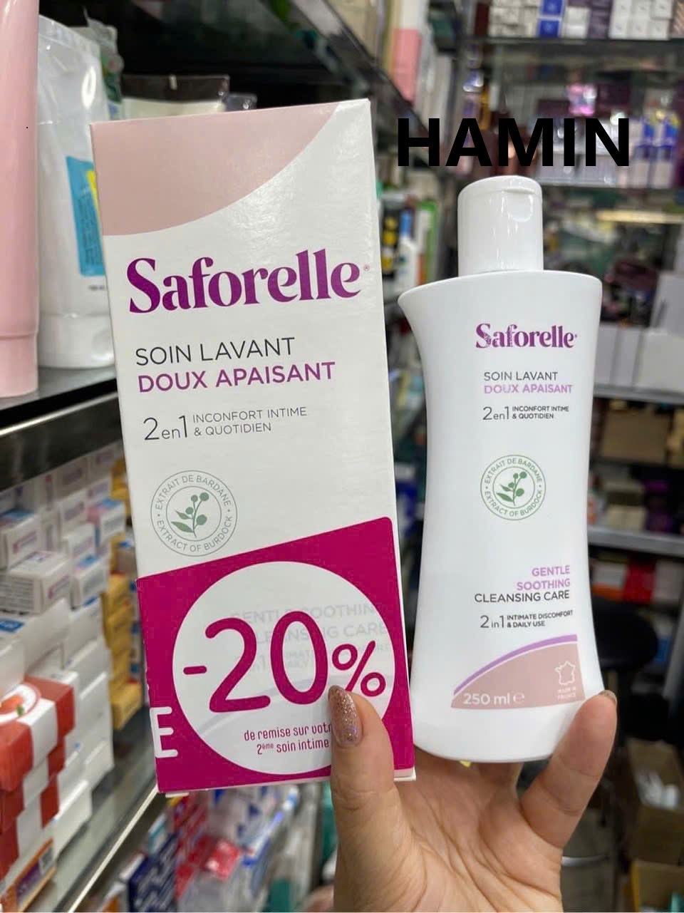 Dung dịch vệ sinh phụ nữ Saforelle 250ml