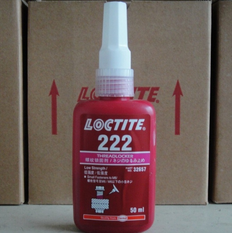 Keo khóa ren Loctite 222 cho bulông, ốc vít, loại 50ml
