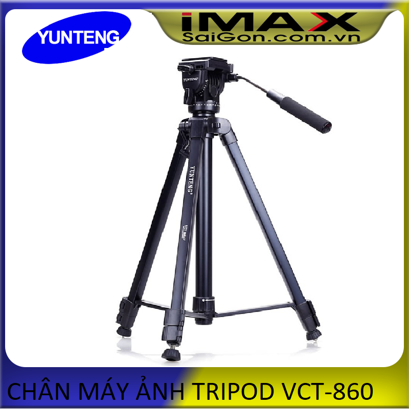 [HCM]Chân máy ảnh Tripod Yunteng VCT-860 +Đèn led cổng USB