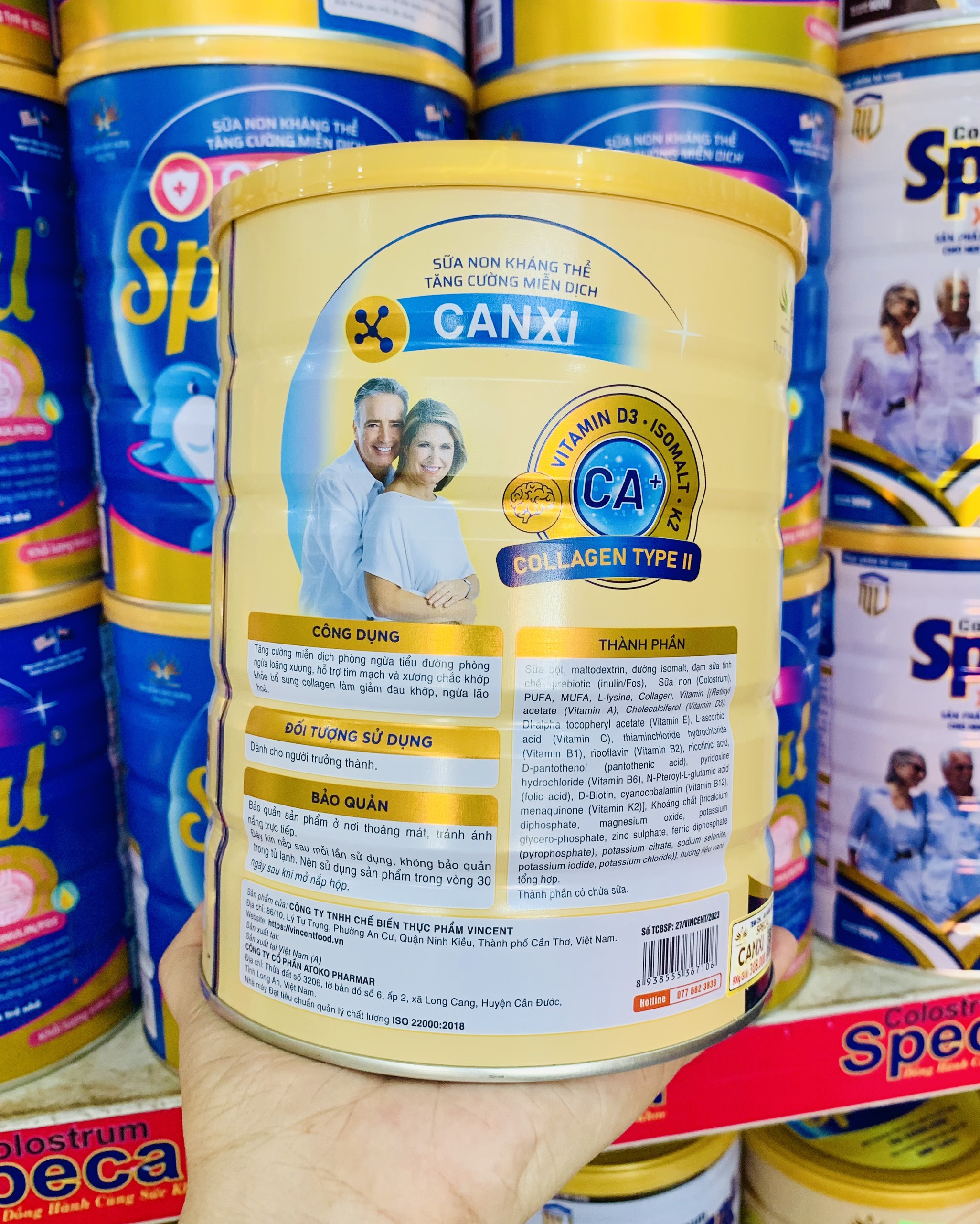 CHÍNH HÃNG | Sữa nghệ Specal Curcumin 900g (Date 2026)