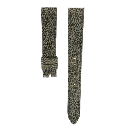 Dây đồng hồ da đà điểu size nhỏ 12, 14 màu xanh rêu HK8429