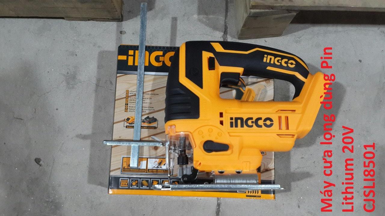 20V Máy cưa lọng dùng pin INGCO CJSLI8501 (KHÔNG PIN, SẠC)