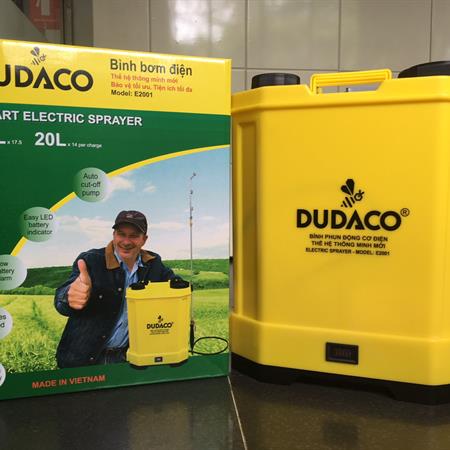 Bình đeo vai động cơ điện thông minh Dudaco E2001-A7 (20 lít)