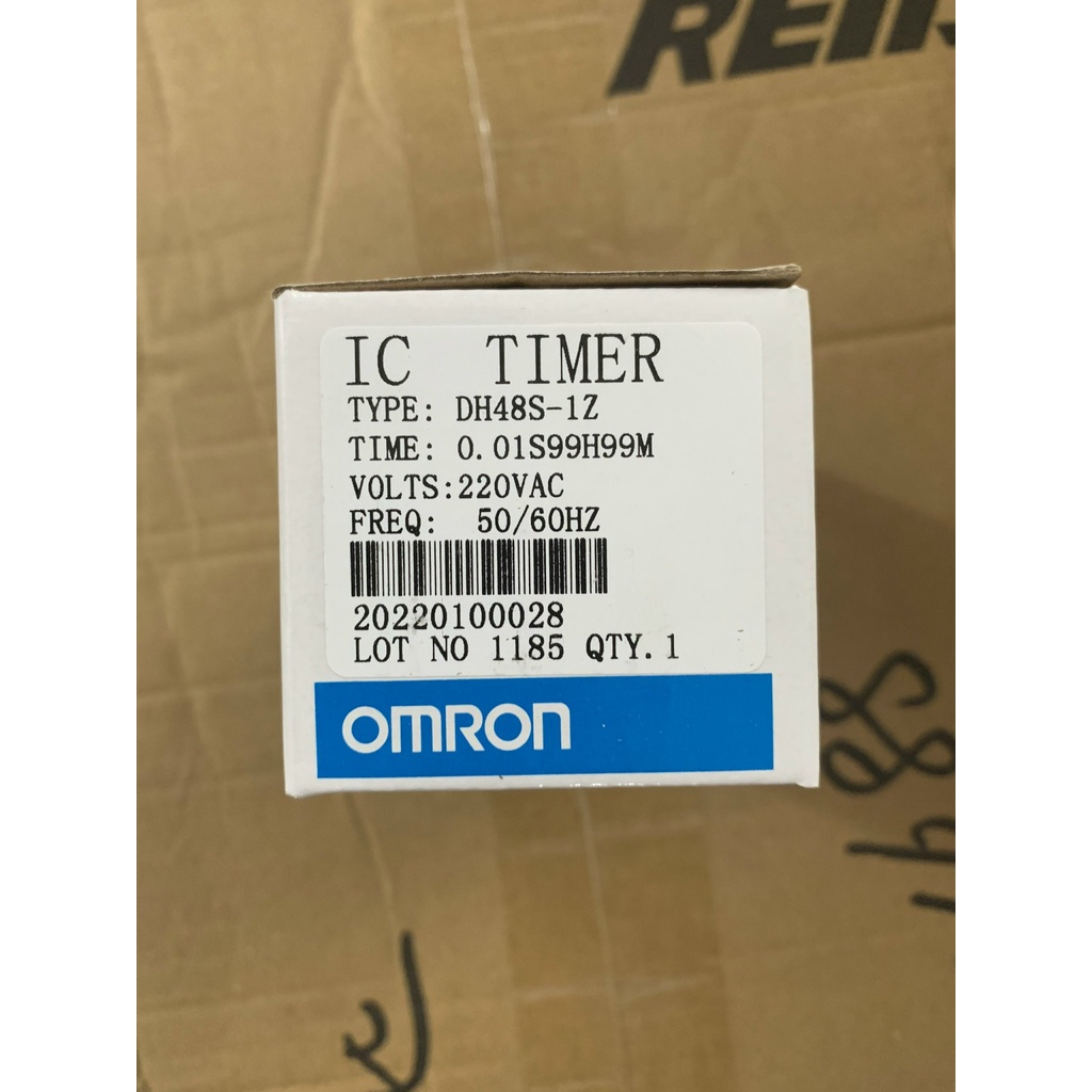 Rơle thời gian (Timer ) DH48S-1Z mặt đỏ kèm đế.