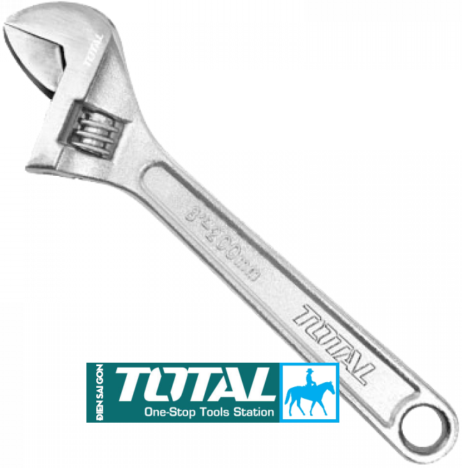 Mỏ lết 300mm 12inch Adjustable Wrench Total INGCO THT1010123