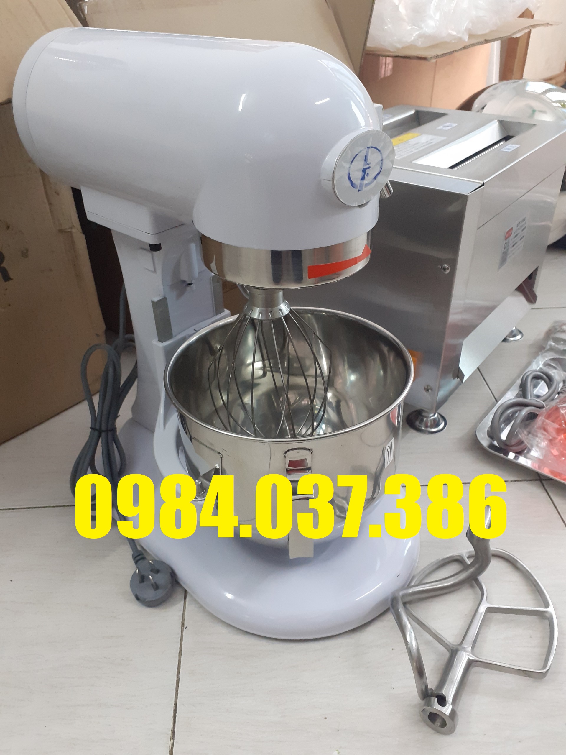 Máy trộn bột làm bánh, Máy nhồi bột đánh trứng đa năng 3 tốc độ