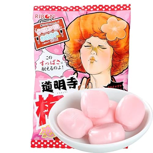 Kẹo siêu chua Ribon vị chanh & mơ Nhật Bản