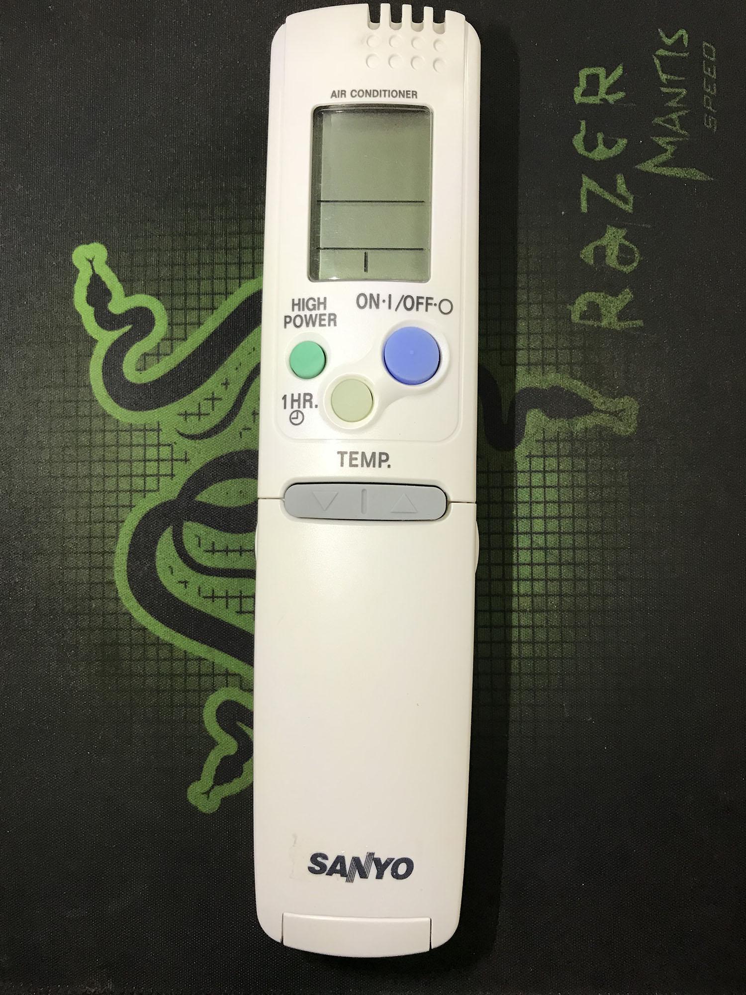 Điều khiển điều hòa sanyo 02 - 1 chiều (trắng)