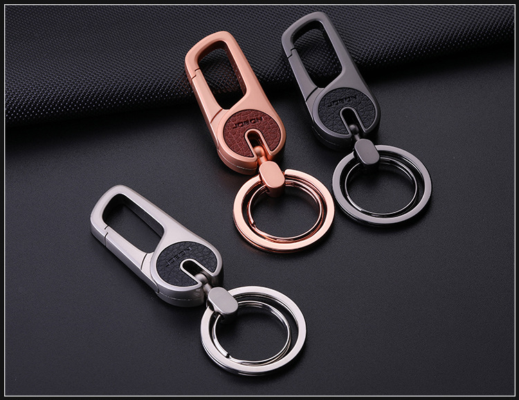 Móc khóa da cao cấp Jobon Car Keychain Sang trong