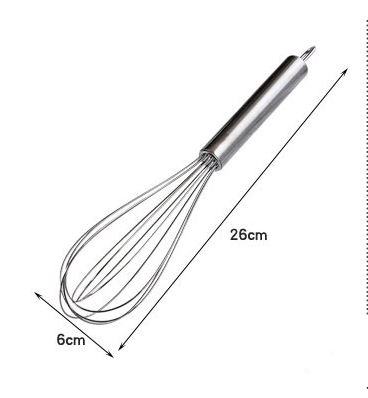 Dụng cụ đánh trứng và tán bột inox cao cấp