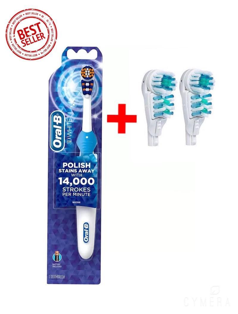>> SO SÁNH GIÁ THAY PIN MACBOOK GIÁ BAO NHIÊU | Shopee Lazada Sendo Tiki 68 Bàn chải pin siêu bền OralB 3D White Action tặng kèm 2 đầu bàn chải thay thế(không bao gồm vỉ)