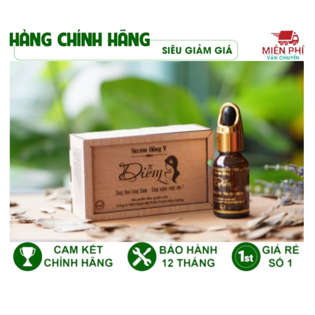 Serum Đông Y Diễm Thanh Mộc Hương