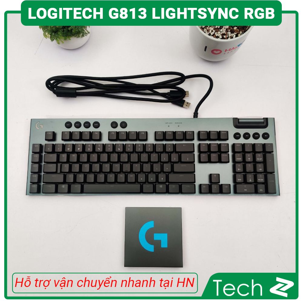 Bàn Phím Cơ Logitech G813 Lightsync RGB