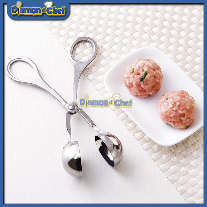 Dụng cụ kẹp thịt viên chả viên inox