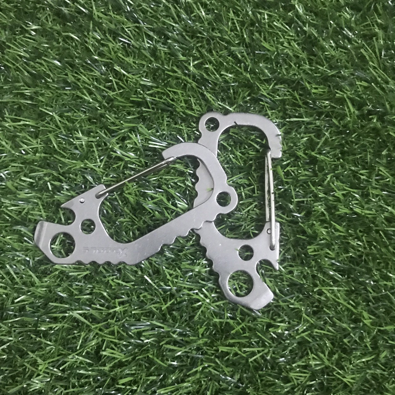 Dụng cụ đa năng EDC móc treo khoá inox 304