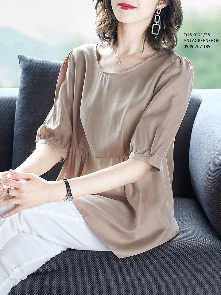 áo kiểu dáng babydoll (thời trang anitagreen) Q18-0121