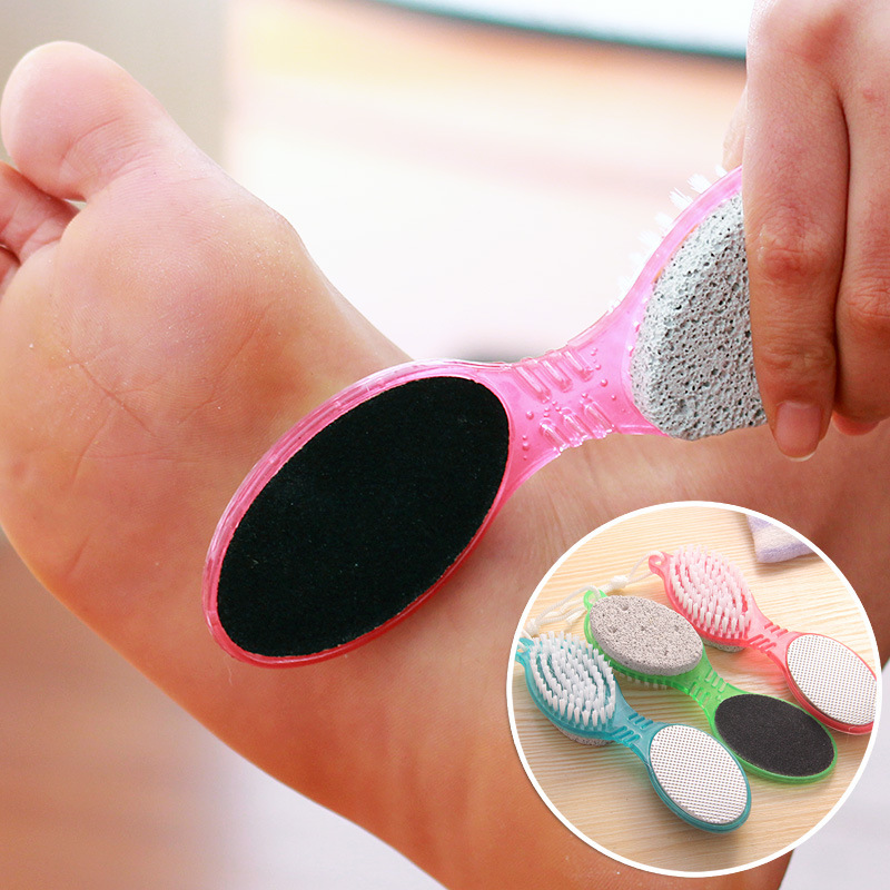 Đá bọt biển chà gót chân tẩy tế bào chết bàn chà gót chân 4 trong 1