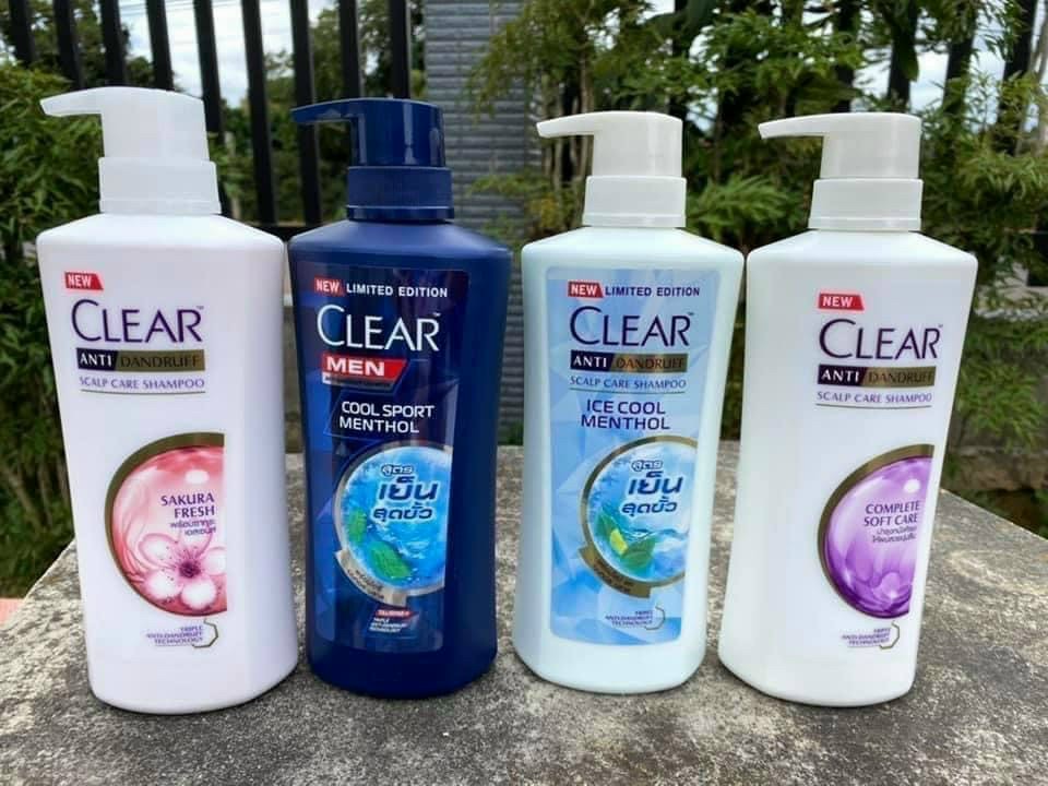 Dầu Gội Đầu Clear_ Thái Lan 450ml