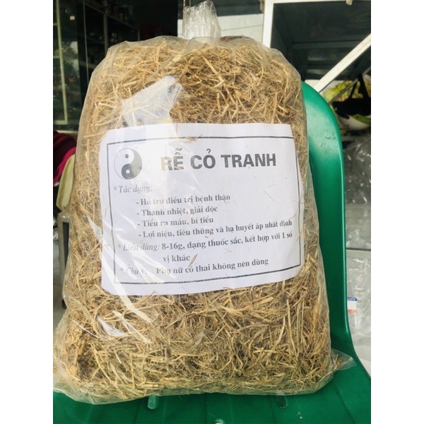 1kg rễ cỏ tranh khô