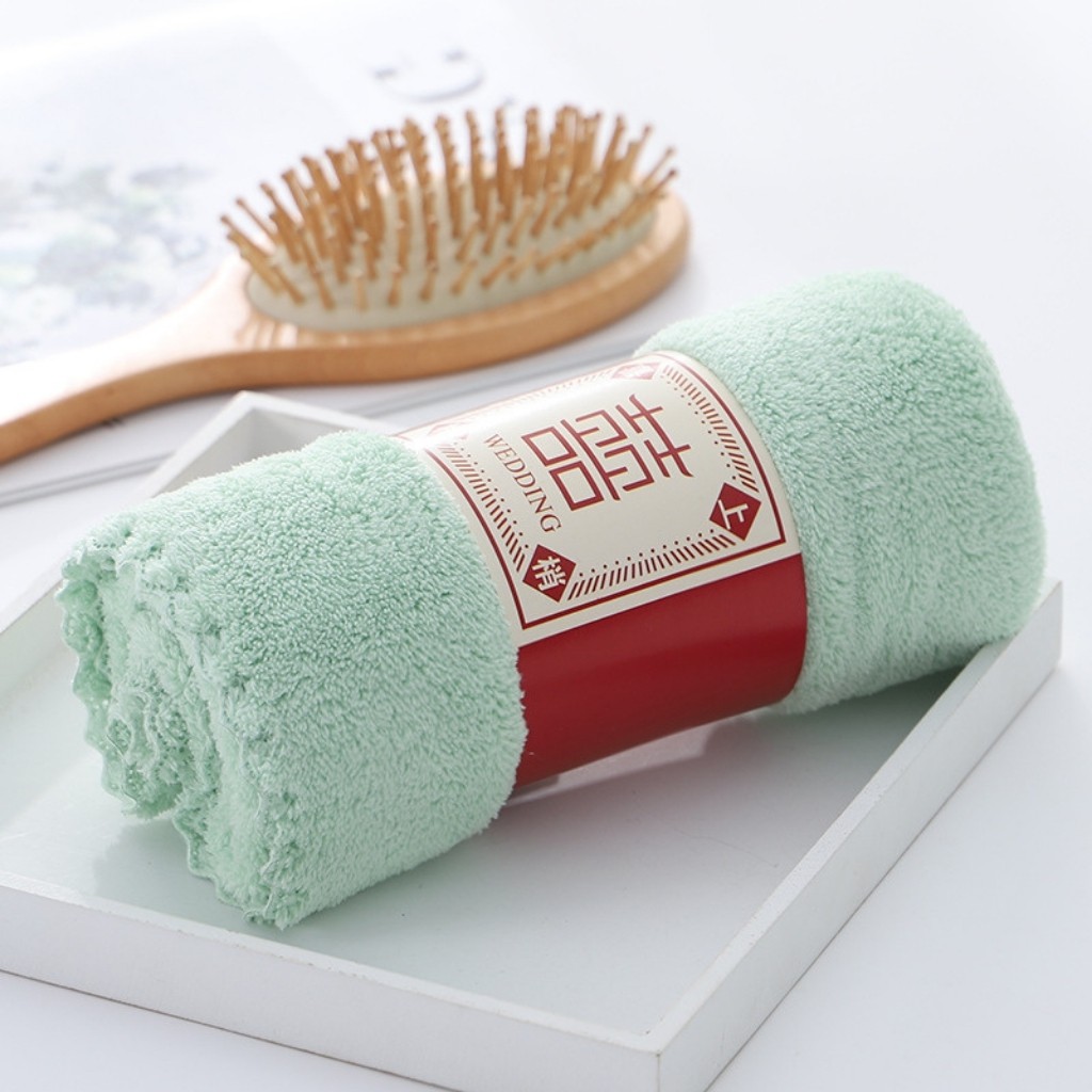 Khăn Mặt Hàn Quốc Siêu Mềm Mịn Kích Thước 50*30cm