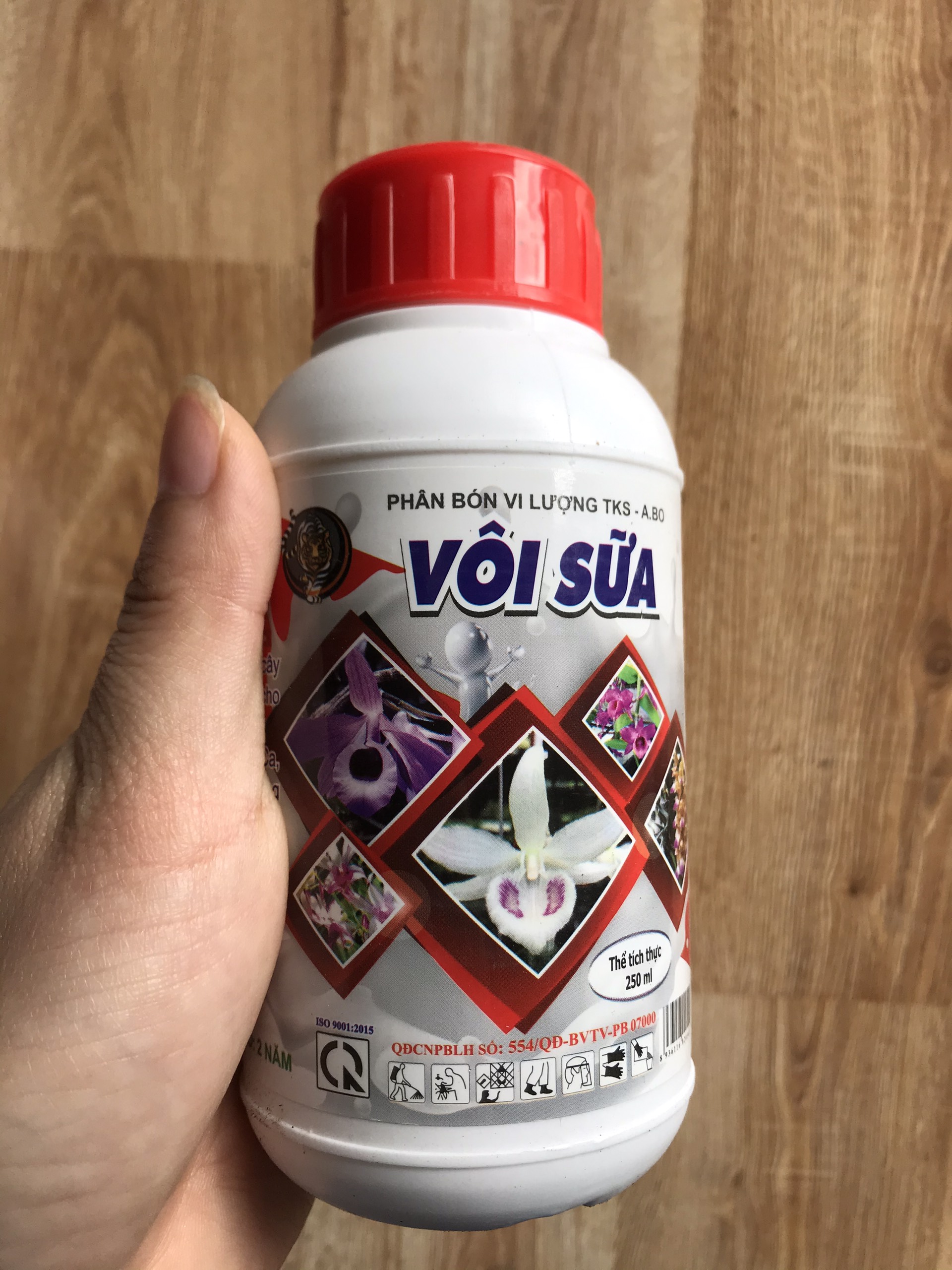 PHÂN BÓN VI LƯỢNG TKS – VÔI SỮA 250ML