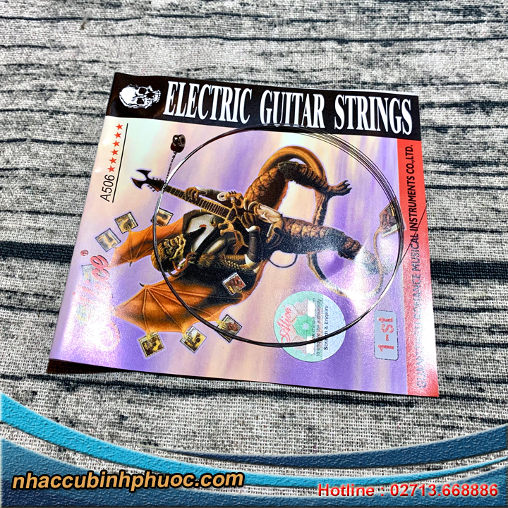 Bộ combo 5 dây đàn lẻ số 1 cho guitar điện