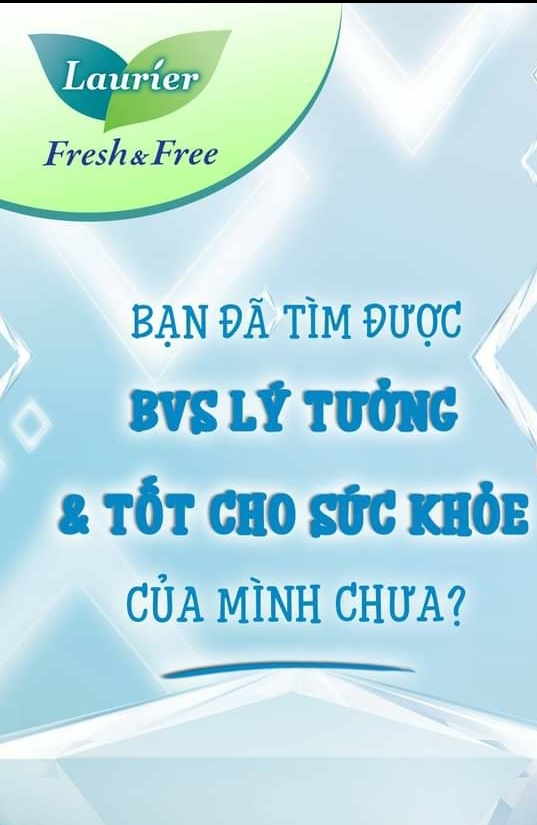 BĂNG VỆ SINH LAURIER SIÊU MỎNG CÁNH/ KHÔNG CÁNH